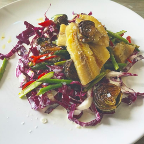 Radicchio, Banana, Artichoke&nbsp;Salad