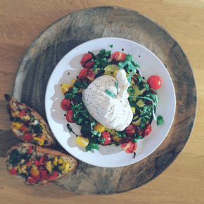 Burrata and Bruschetta