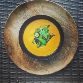 Curry, Pumpkin and Coconut Milk&nbsp;Soup